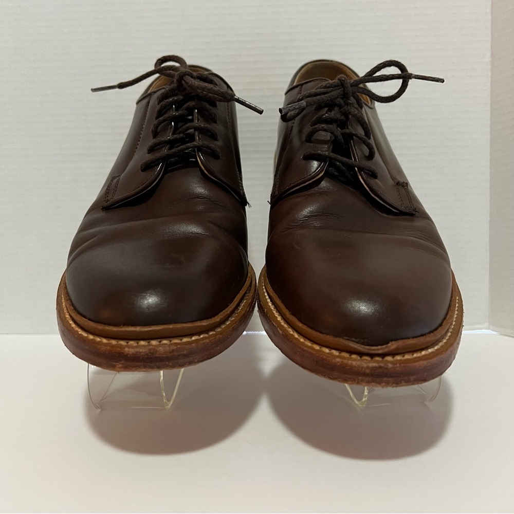 JOHN A FRYE 11.5 D All Leather Brown Dress Shoes Lace Up